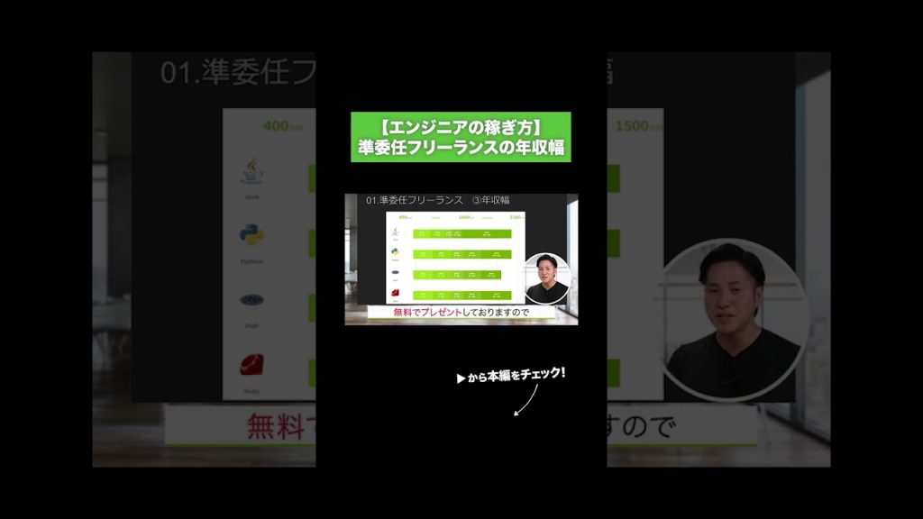 【エンジニアの稼ぎ方】準委任フリーランスの年収幅