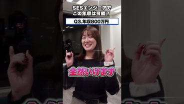 SESエンジニアこの年収は可能？