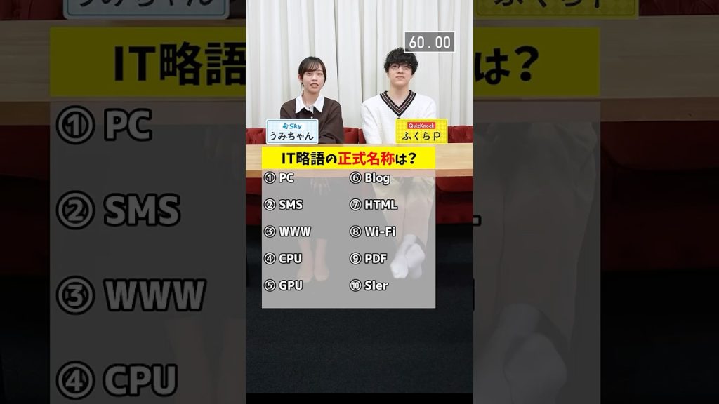 ブログの正式名称、知ってる？#略語 #就活 #企業 #ビジネス #Sky株式会社  #QuizKnock #Shorts