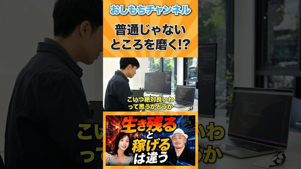 普通じゃないところがAI時代には大事？#仕事 #キャリア #エンジニア #AI