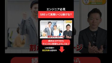SREって実際いくら稼げる？🫪 #エンジニア転職 #モロー