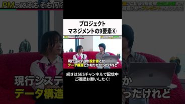 プロジェクトマネジメントの9要素⑥ #ses  #エンジニア #転職