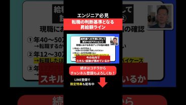 転職の判断基準となる昇給額ライン🏄 #エンジニア転職 #モロー
