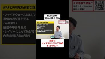 WAFとFW両方が必要な理由
