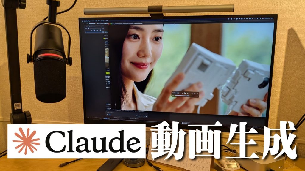 Claudeで動画生成してみた