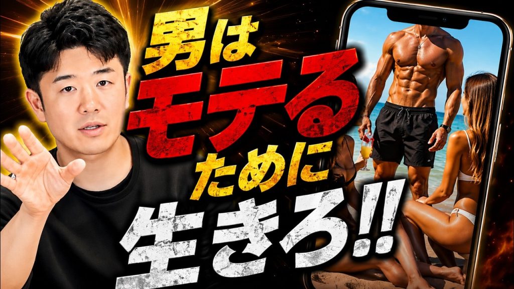 男は「モテたい」という欲求に従った方がカッコよくなれる(くぼちゃん/筋トレ/ボディメイク)