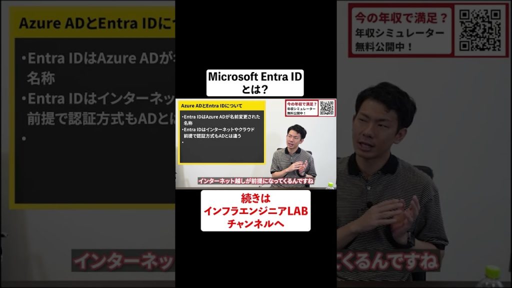 Microsoft Entra IDとは #shorts