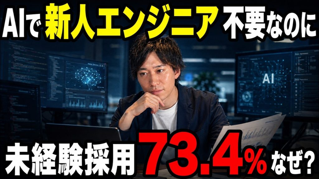 【未経験エンジニア】AIで採用がなくなる人・むしろ採用される人の決定的な違い