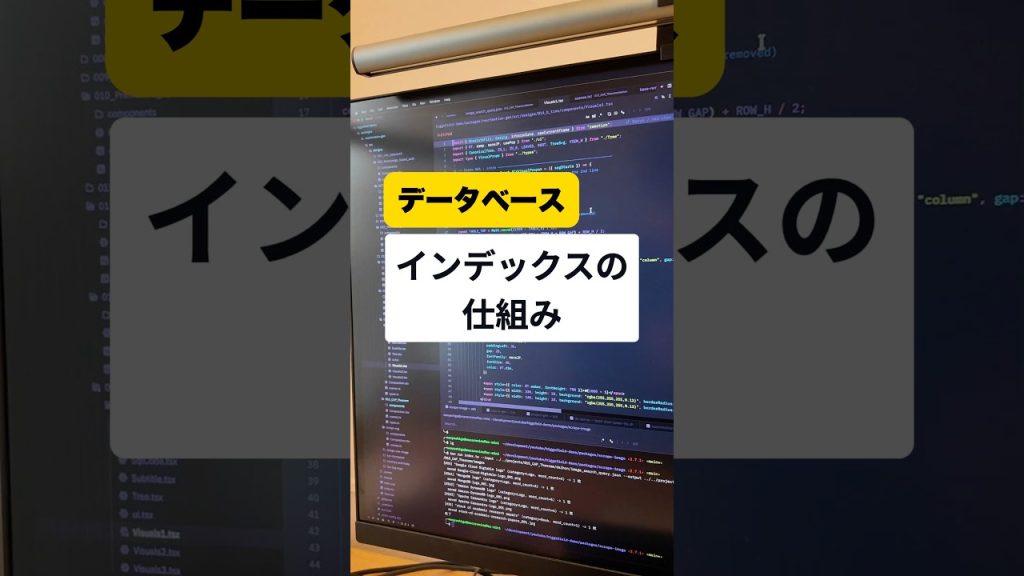 【データベース】インデックスの仕組み