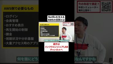 Netflixを支えるAWSの役割とは #shorts