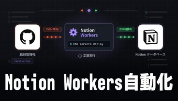 Notion WorkersでOSS脆弱性情報を定期的に取得してみた