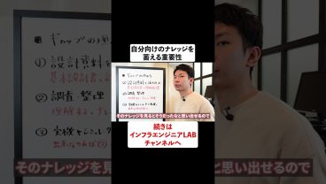 自分向けのナレッジを蓄える重要性 #shorts