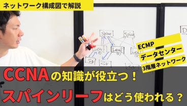 【スパインリーフ構成とは？】３階層モデルとの違いとAIデータセンターで使われる理由
