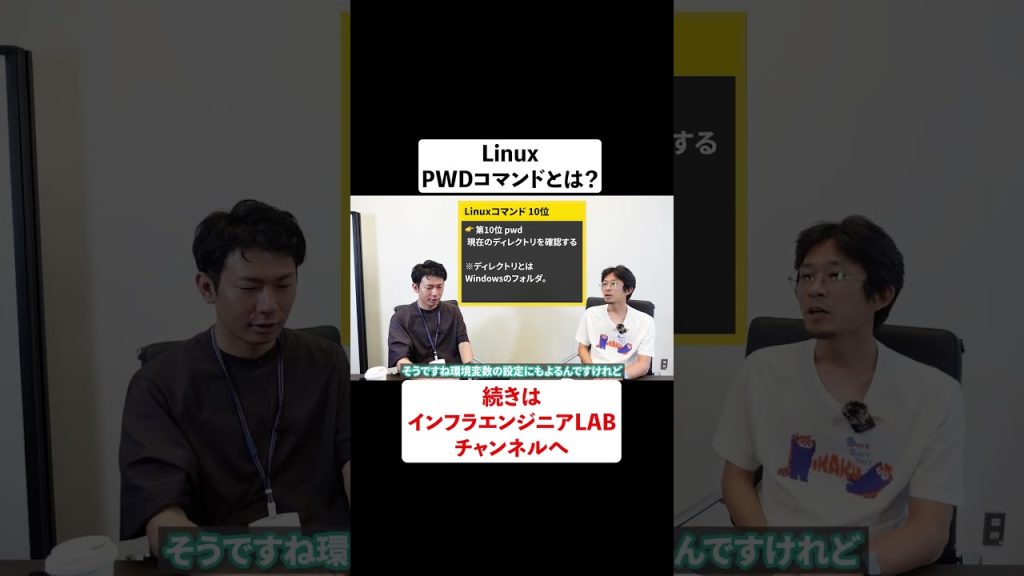 PWDコマンドとは？ Linux必須コマンド #shorts